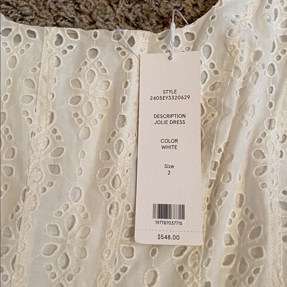 Veronica Beard eyelet dress- nwt - Picture 2 of 5